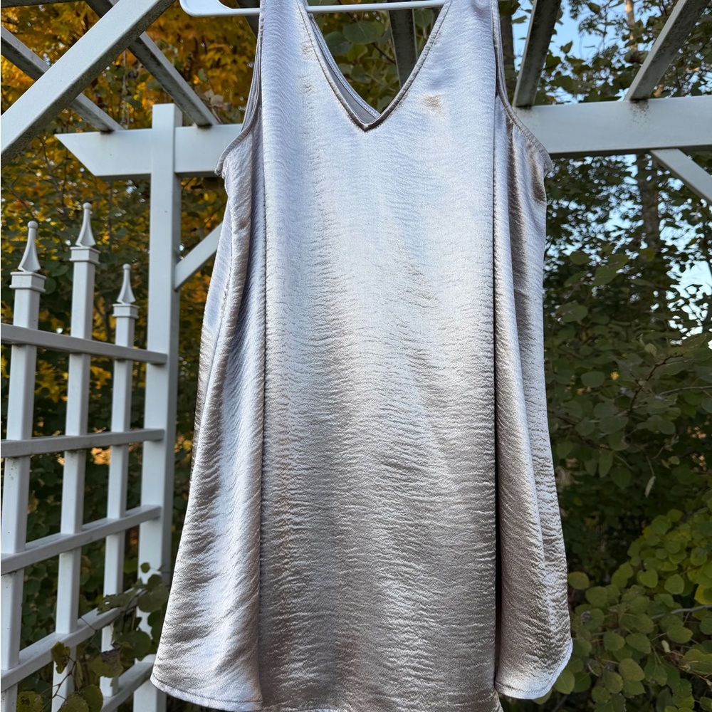 Lane Bryant Gold Tank Top